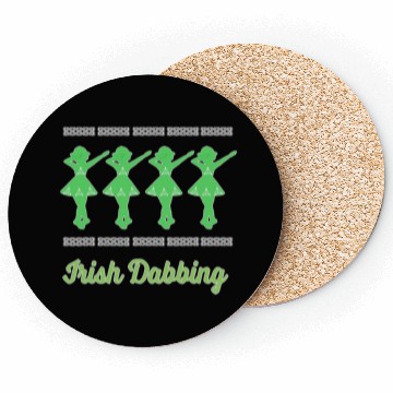 Discover Funny Irish Dabbing Feis Irish Dance Best Gift T S Coasters