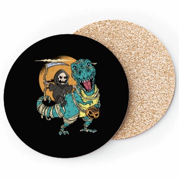 Discover Creepy Grim Reaper Mummysaurus Trex For A Trick Or Coasters