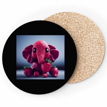 Discover Strawberry Elephant Coasters