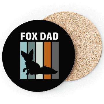 Discover Fox dad Coasters