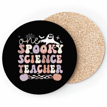 Discover Science Teacher Halloween Science Teaching Gift Coasters