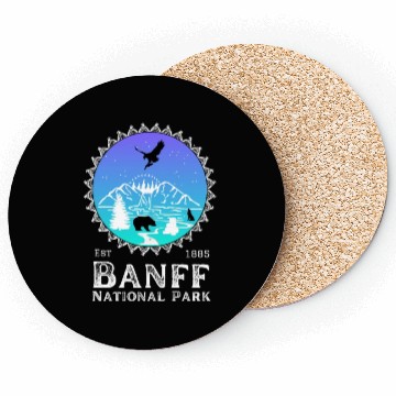 Discover Banff National Park Coasters