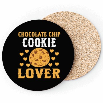 Discover Cute Chocolate Chip Cookie Lover Coasters