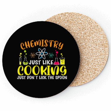 Discover Chemistry Cooking Coasters