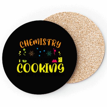 Discover Chemistry Cooking Coasters
