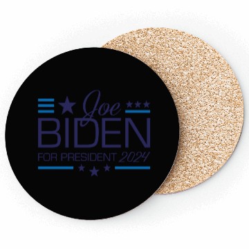 Discover Joe Biden For President 2024 Coasters