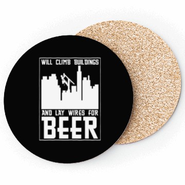 Discover Electrician Construction Electrician Coasters