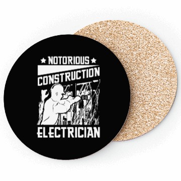 Discover Electrician Construction Electrician Coasters