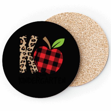 Discover K Is For Kindergarten Cheetah Back To School Coasters