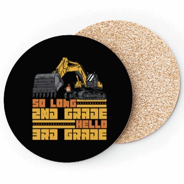 Discover So Long 2nd Grade Hello 3rd Grade Student Boys Coasters