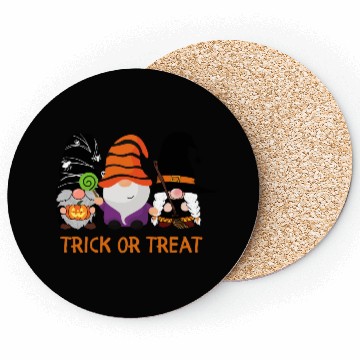 Discover Trick or Treat Gnomes Coasters