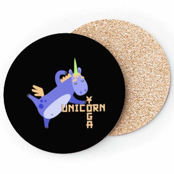 Discover Unicorn Yoga Coasters