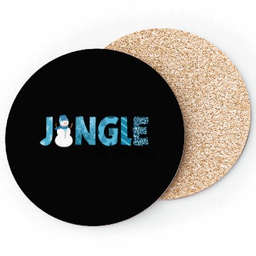 Discover Jingle all the way sublimation Coasters