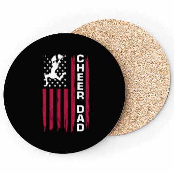 Discover Cheer Dad Cheerleader Dad Cheerleading Dad Coasters