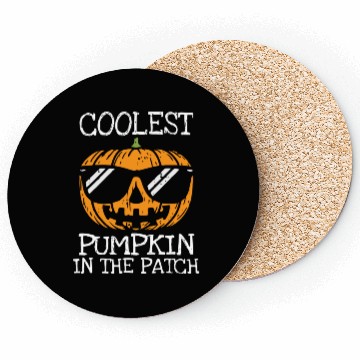 Discover Coolest Pumpkin In The Patch - Halloween Coasters