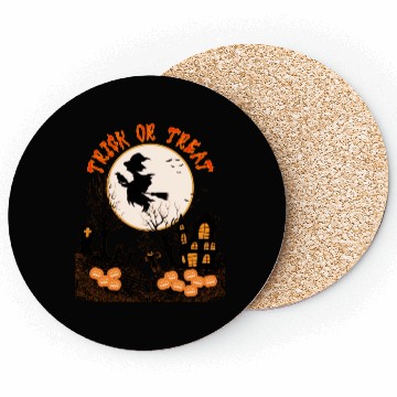 Discover HAPPY HALLOWEEN TRICK OR TREAT Coasters