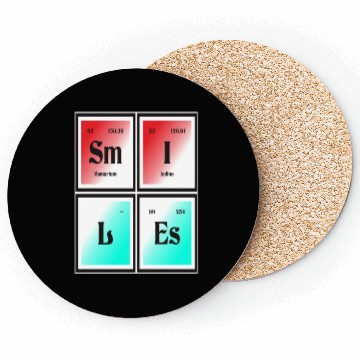 Discover Smiles | Periodic Table of Elements Coasters