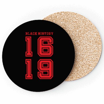 Discover Black History 1619 Coasters