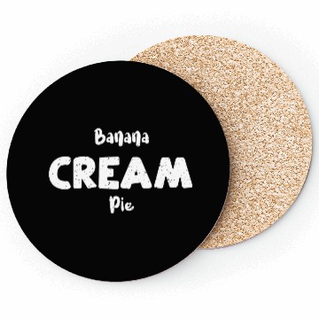Discover Banana Cream Pie - Math Coasters