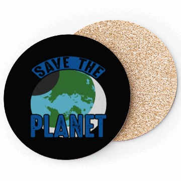 Discover Save The Planet Earth Protection Support Coasters