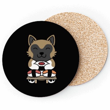 Discover Sushi Lover Akita Coasters