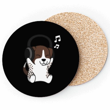 Discover Music Lover German Shorthaired Pointer Coasters
