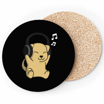 Discover Music Lover Labrador Coasters