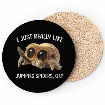 Discover Jumping Spiders Collectors Exotic Pet Collection Coasters