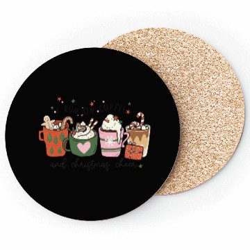 Discover Coffee & Christmas Cheer Coasters