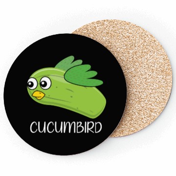 Discover Cucumbird Vegetarian Vegetable Vegan Cucumber Coasters