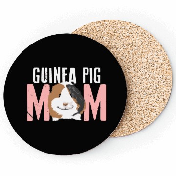 Discover Sweet Guinea Pig Mom For Pet Owner Coasters