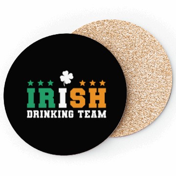 Discover Irish Flag Shamrock St. Patrick's Day - Irish Coasters