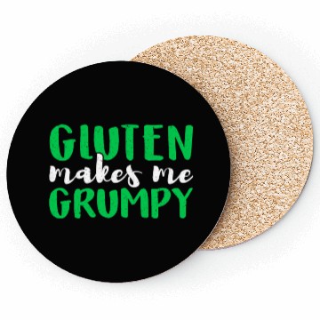 Discover Celiac Disease Warrior Gluten Makes Me Grumpy Coasters