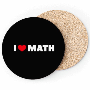 Discover I Love Math Coasters