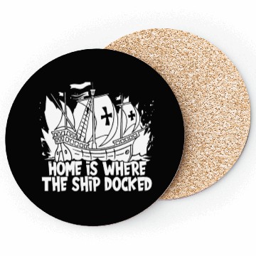 Discover Columbus Day 1492 Coasters