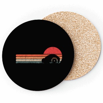 Discover Mähroboter Retro Lawn Robot Vintage Coasters
