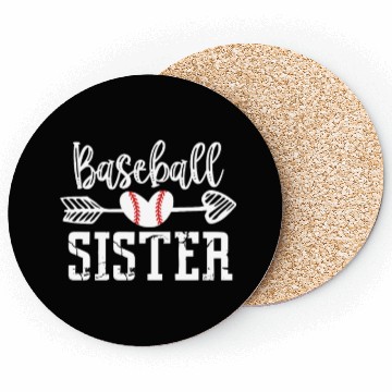 Discover Baseball Sister Coasters