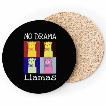 Discover Funny Llama Coasters