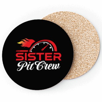 Discover Sister Pit Crew Coasters