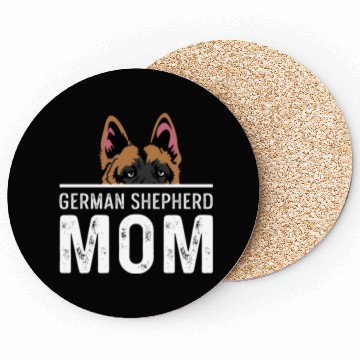 Discover German Shepherd Mom Pet Lover Gift Coasters