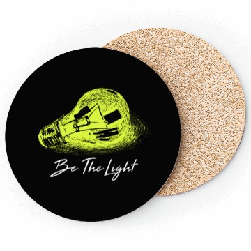 Discover Be The Light Lamp Coasters