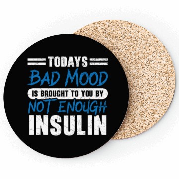 Discover Type 2 Diabetes T2D Warrior Diabetes Awareness Coasters