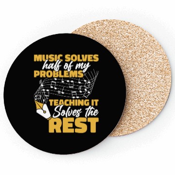 Discover Music Teacher Notes Coasters