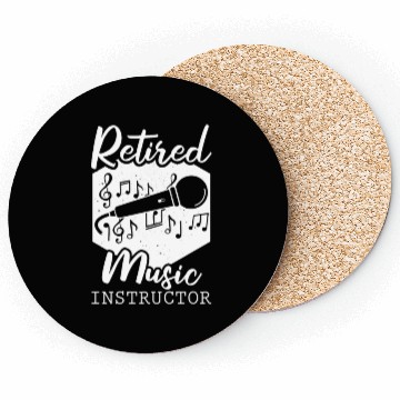 Discover Music Teacher Retired Coasters