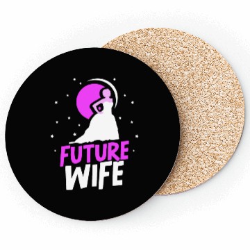 Discover Future Wife Wedding Party Bachelorette Bride Coasters