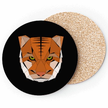 Discover Tiger geometric Coasters