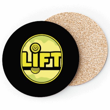 Discover Lift Workout Weightlifting Lifting Gym Coasters