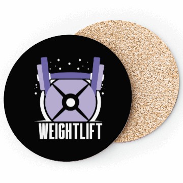 Discover Weightlift Weightlifting Gym Workout Lifting Coasters