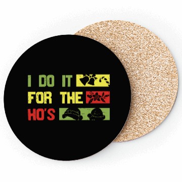 Discover I Do It For The ho's christmas Coasters