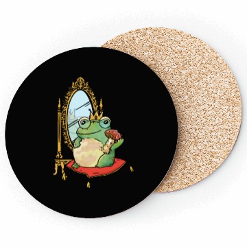 Discover Classy Royalty Prince Toad Frog Amphibian Coasters